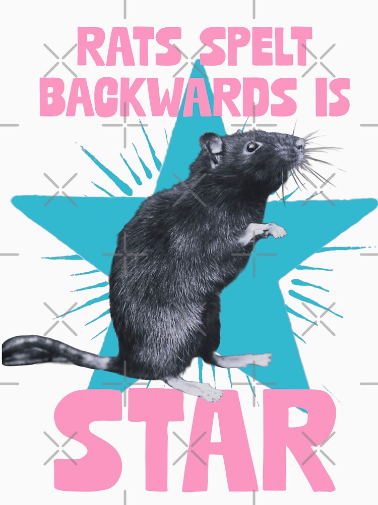 Rats spelt backwards is STAR (white & blue) by MsGonzalez
