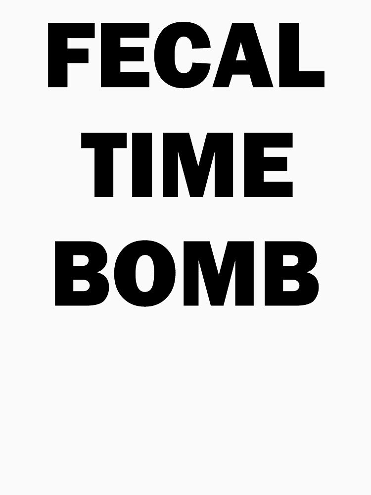 Fecal Time Bomb Black by boshk