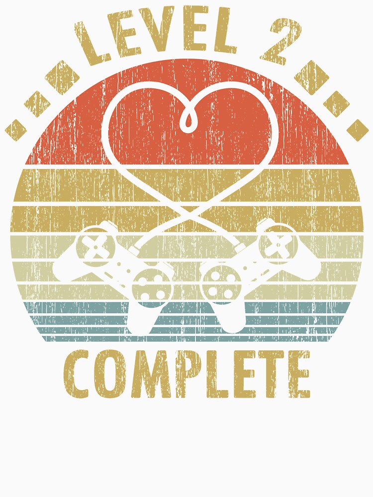Level 2 Complete - 2nd Wedding Anniversary Gift Video Gamer by nana1099