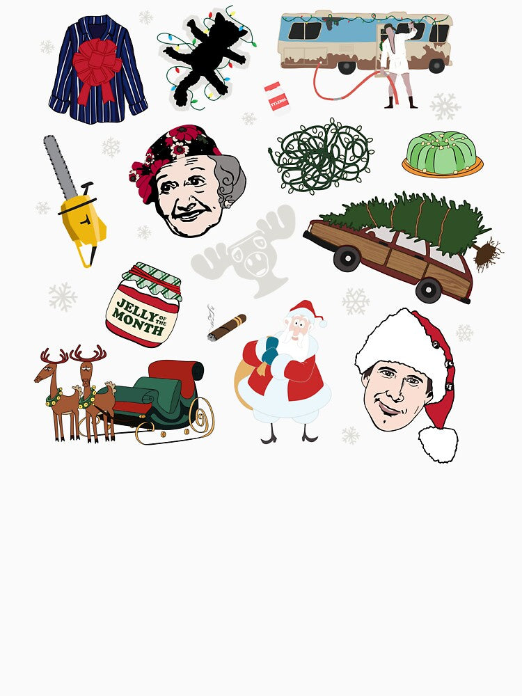 Retro Vintage Family Holiday Green Christmas Vacation by happyholidayfan