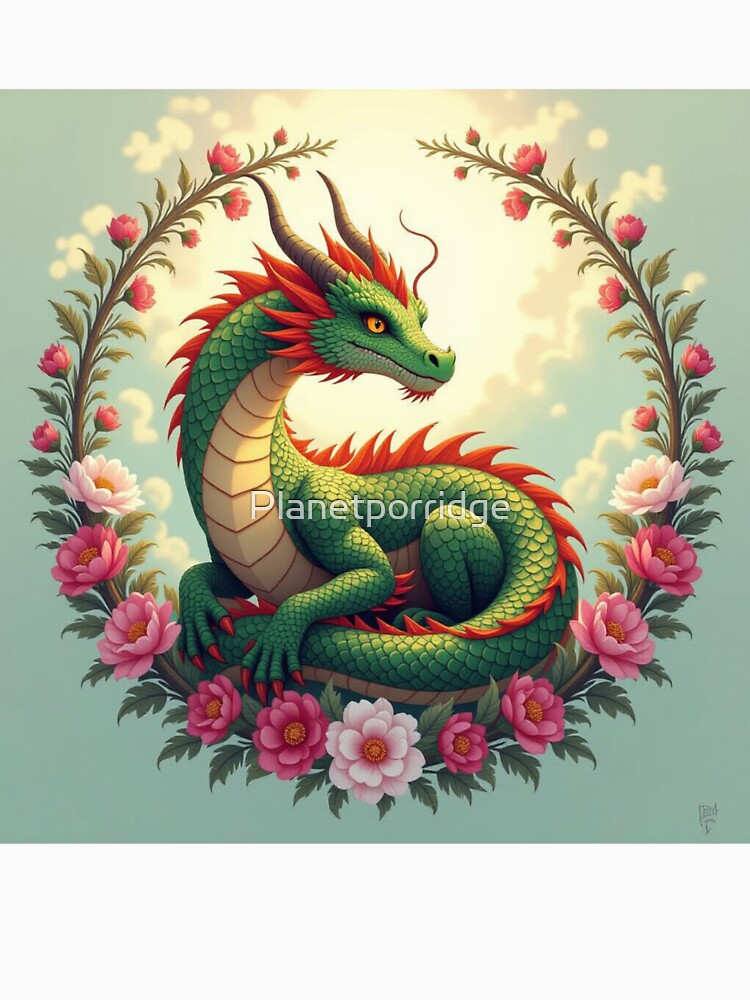 Flower Dragon by Planetporridge