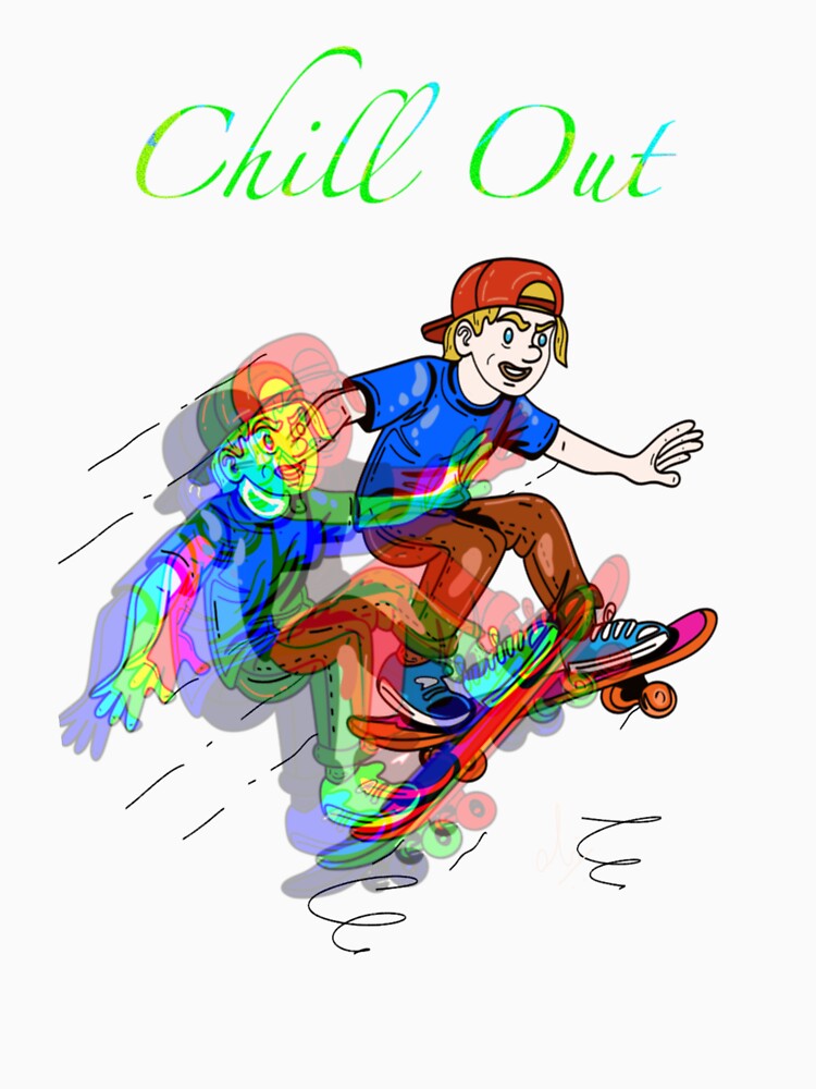 Chill Out Artwork by givememytees