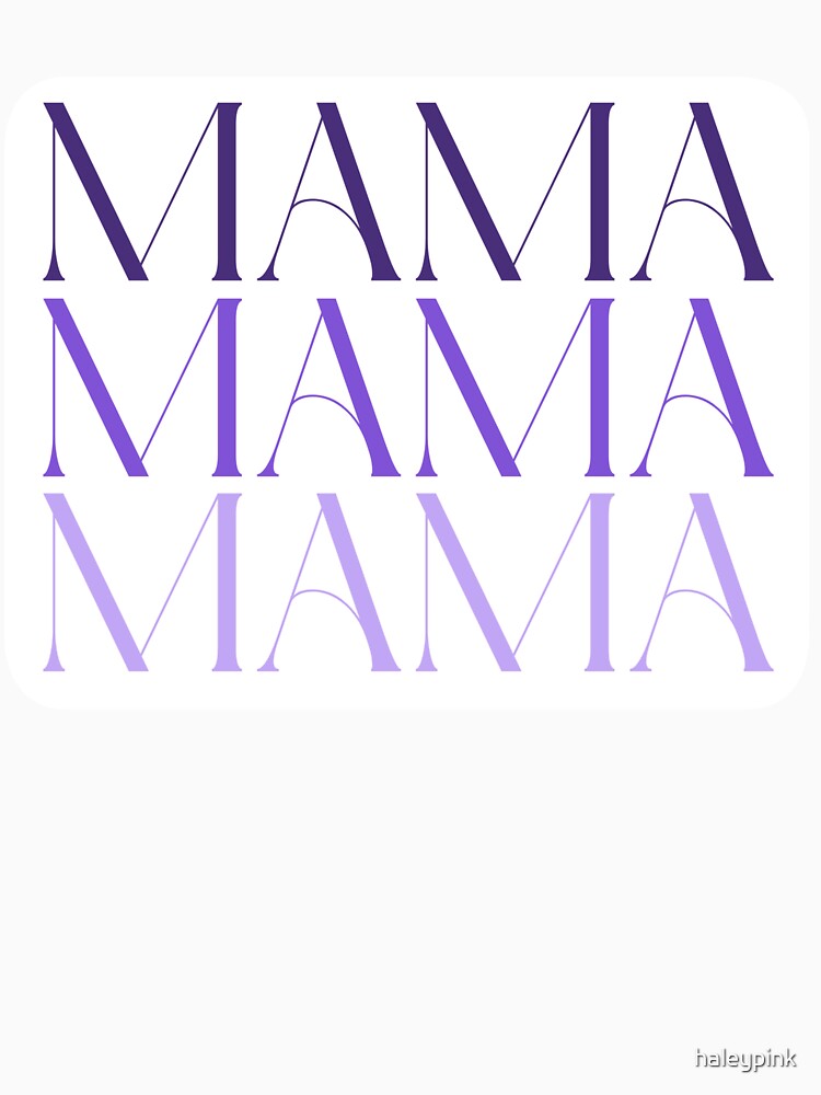 Purple Mama Mom by haleypink