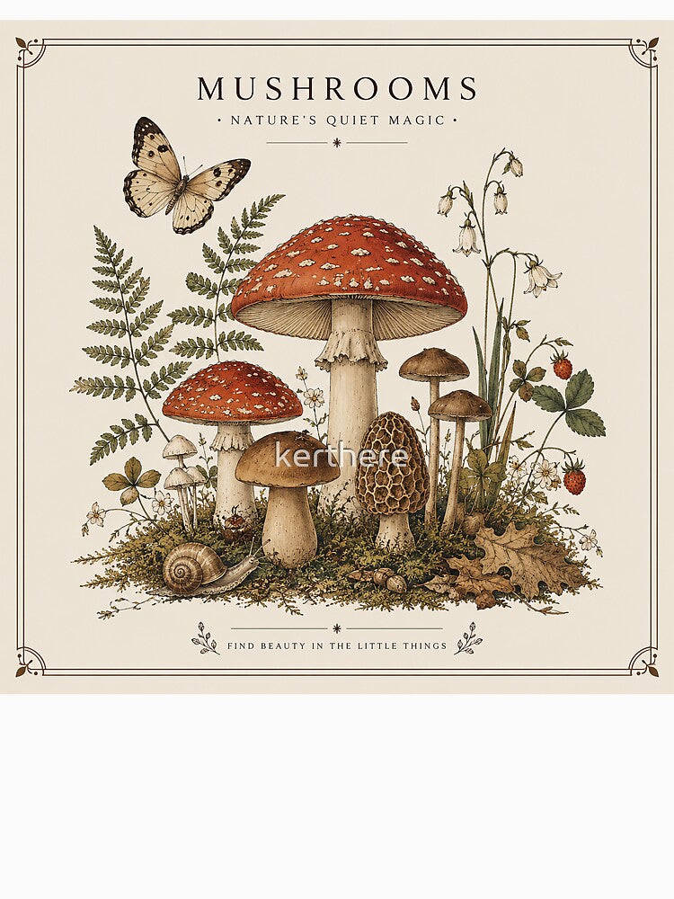 mushrooms natures quiet magic find beauty in the little things by kerthere