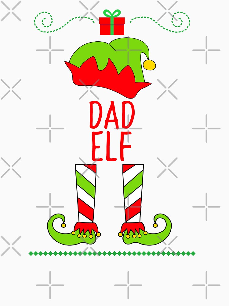 Elf Matching Dad by Sartoris Art