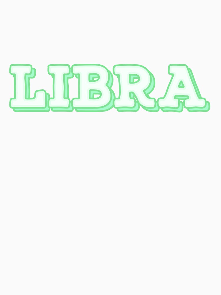 Libra Pastel Neon Green Baby Astrology Stars Zodiac by thefrshmachine