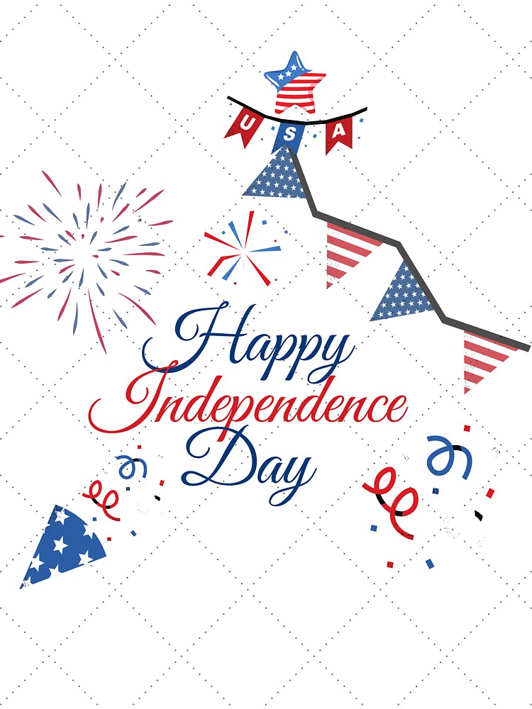 Happy Independence Day USA Apparels and Household Items by Taharat  Tazrin