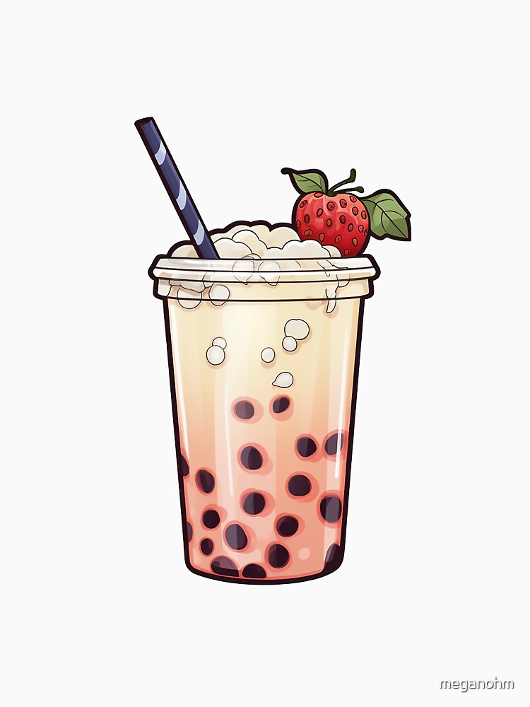 Strawberrry Bubble Tea by meganohm