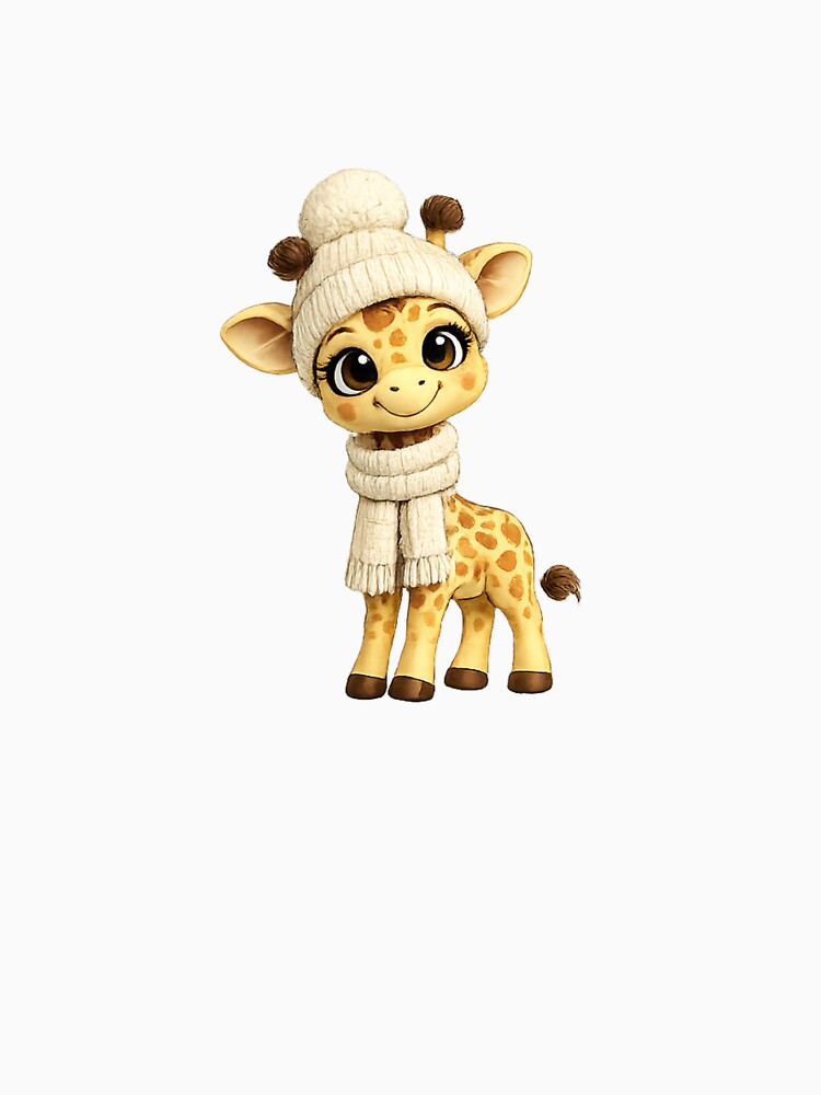 Winter giraffe by Savnyy