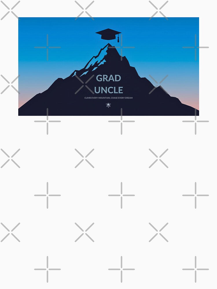 Grad Uncle Mountain Peak Achievement Design by FitEnvy