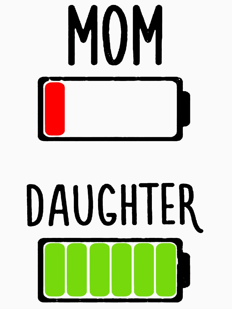 Battery mom and doughter SKY by loves789