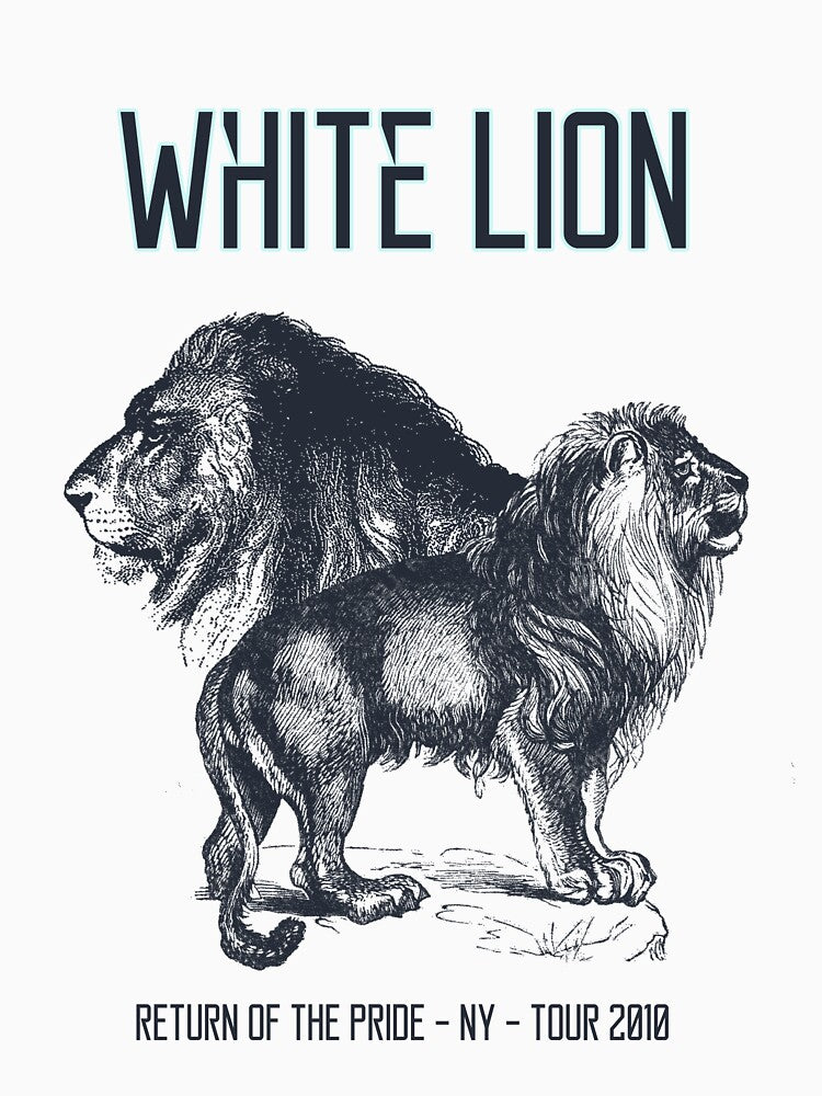 White Lion T-shirt by stevenkballero