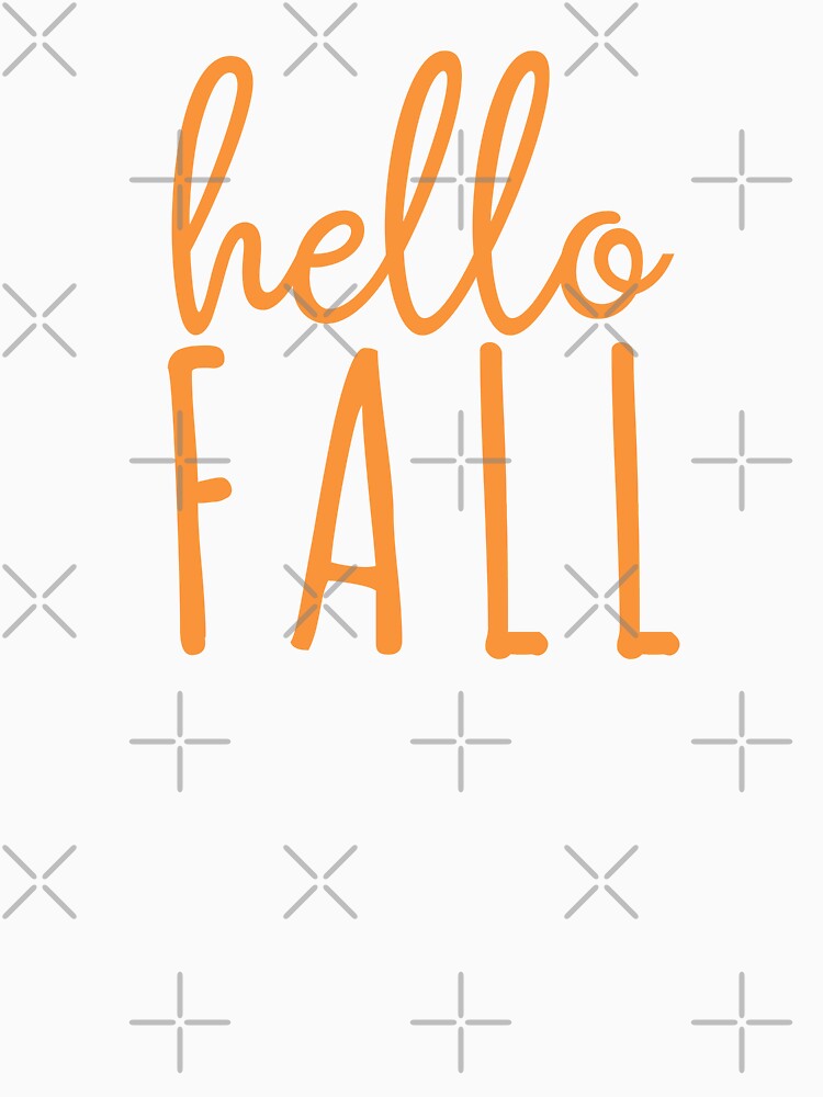 Hello Fall - White by WhispersInspire