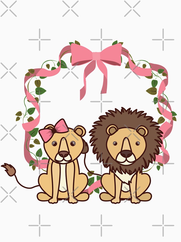 Lion and Lioness by Muhashii Mu