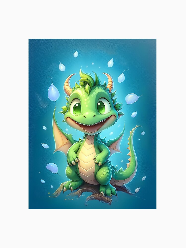 Cute little dragon. by BAR DEC