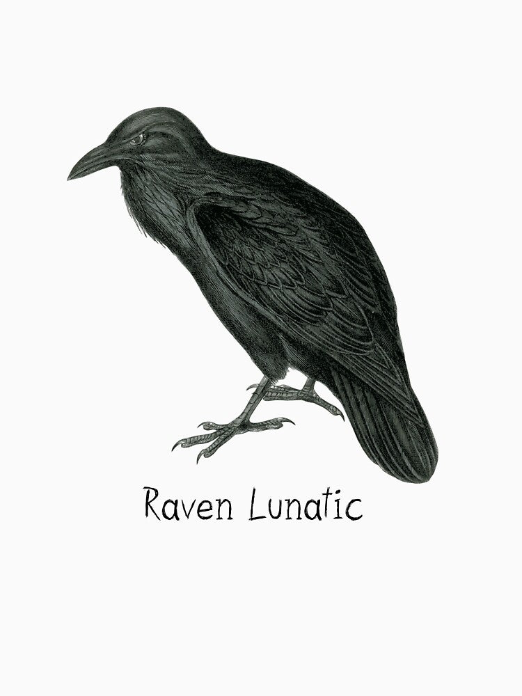 Raven Lunatic by OhFineArt