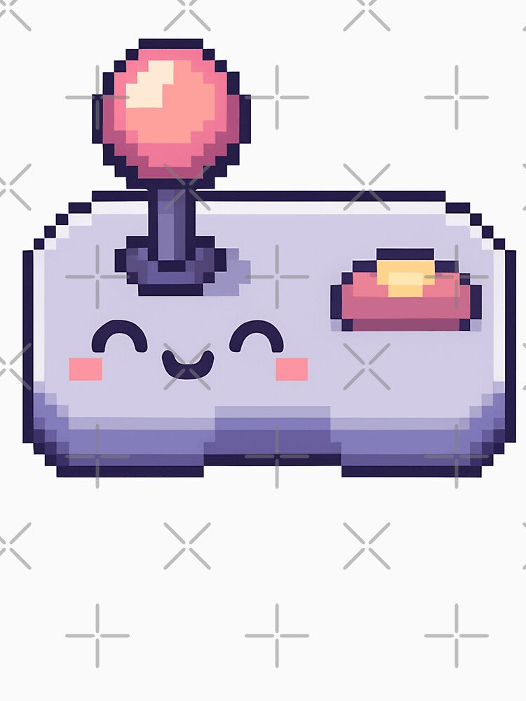Retro pixel art video game controller by arteopolis