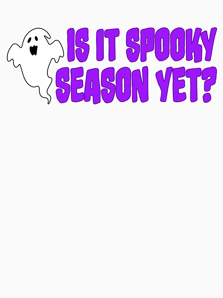 Is It Spooky Season Yet? V2 - Purple by sillyjess