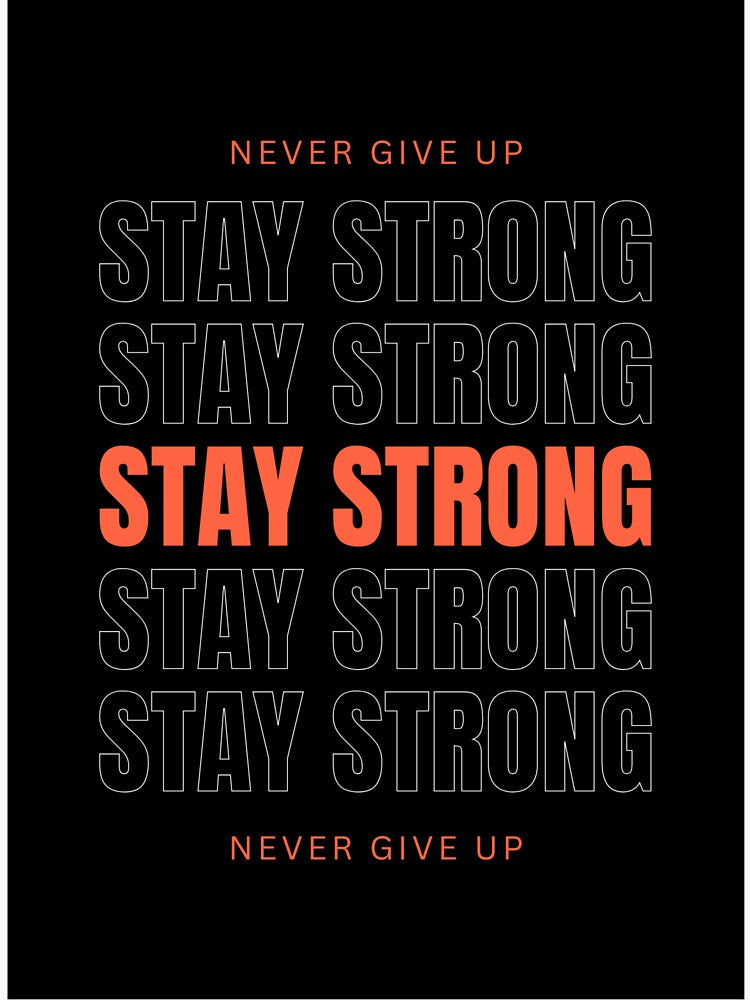 Stay Strong Illustration by Divya-Hirodiya