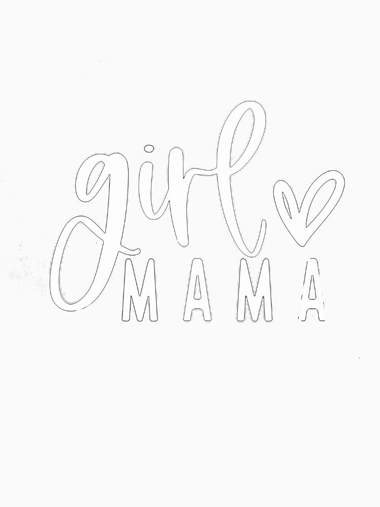 Girl Mom Shirt for Mother's Day - Mom of Girls Tshirt for Women - Girl Mama Gift Idea for New Girl Mom - Cheetah Crewneck Tee for Moms Day by AllEyesOnHim