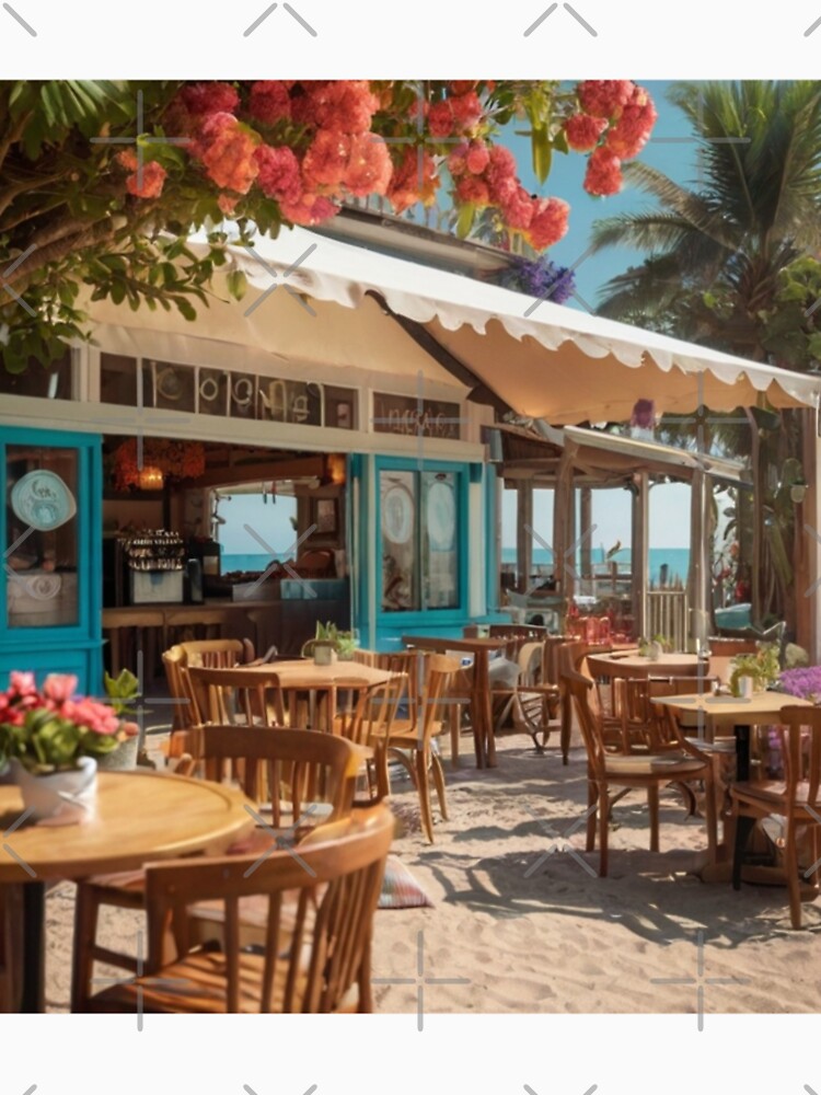 Seaside Serenity Café by BlareBlare