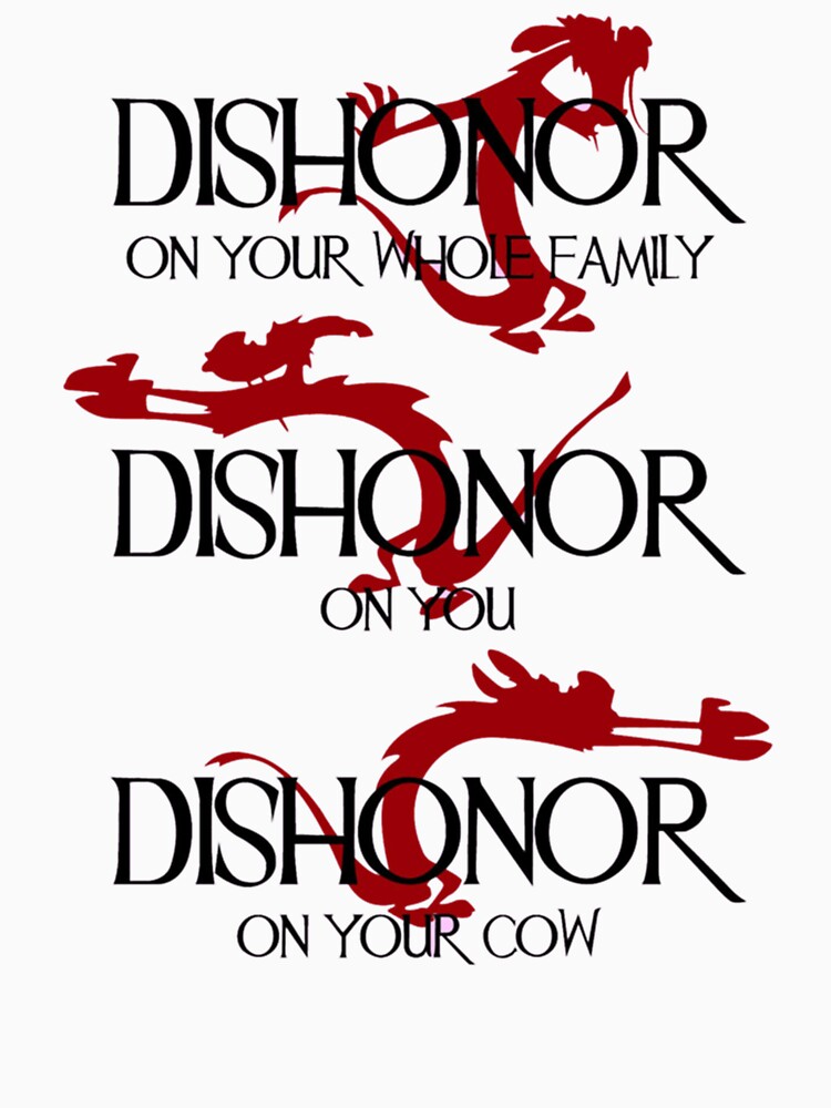 Mushu Dishonor On You 1 by DellaReid