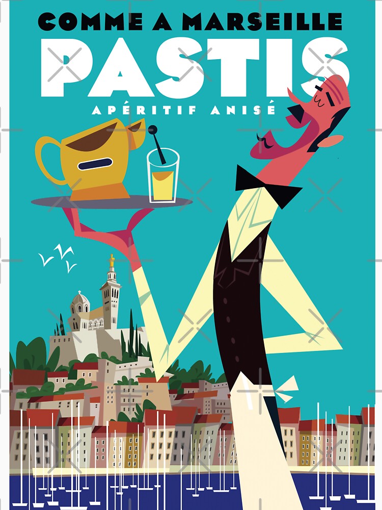 Pastis poster by Gary Godel