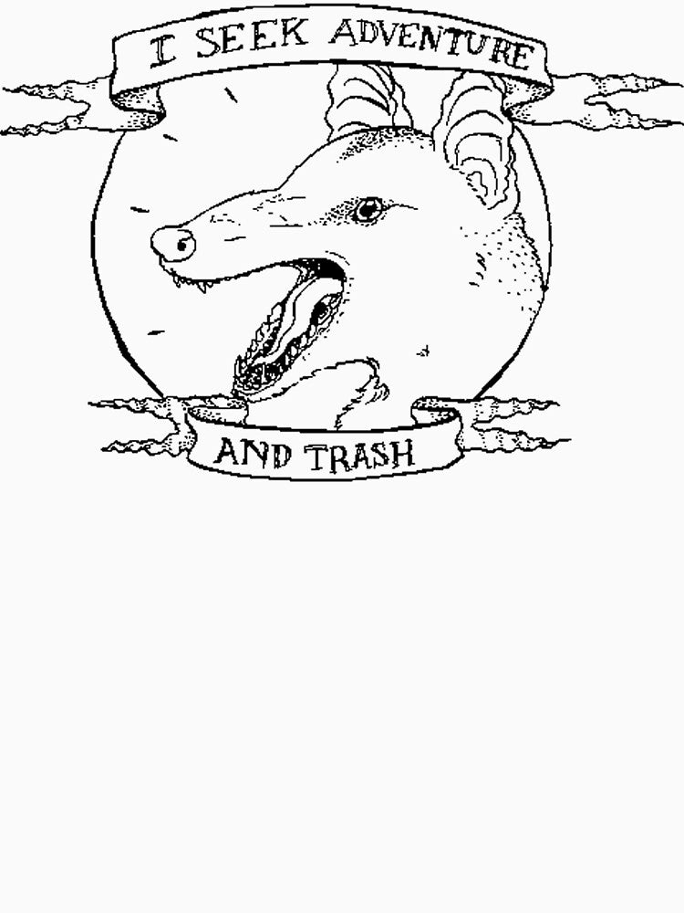 I seek adventures and trash by MisoraA
