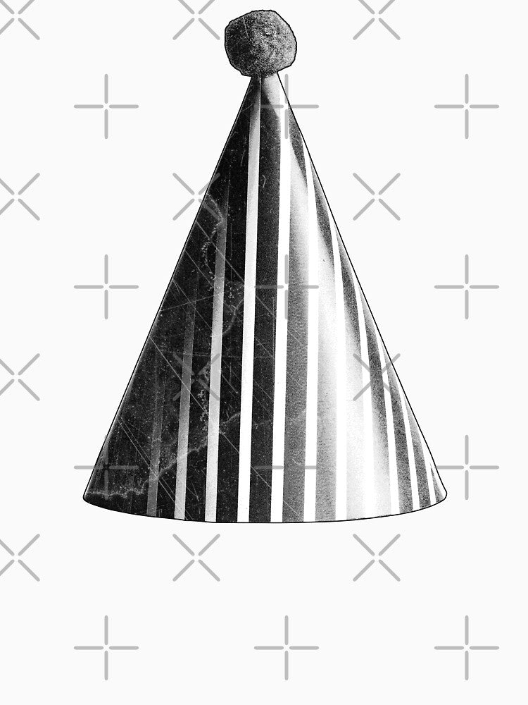 Party Hat Dark Humor Celebration Gone Wrong by Ghoul Enterprises