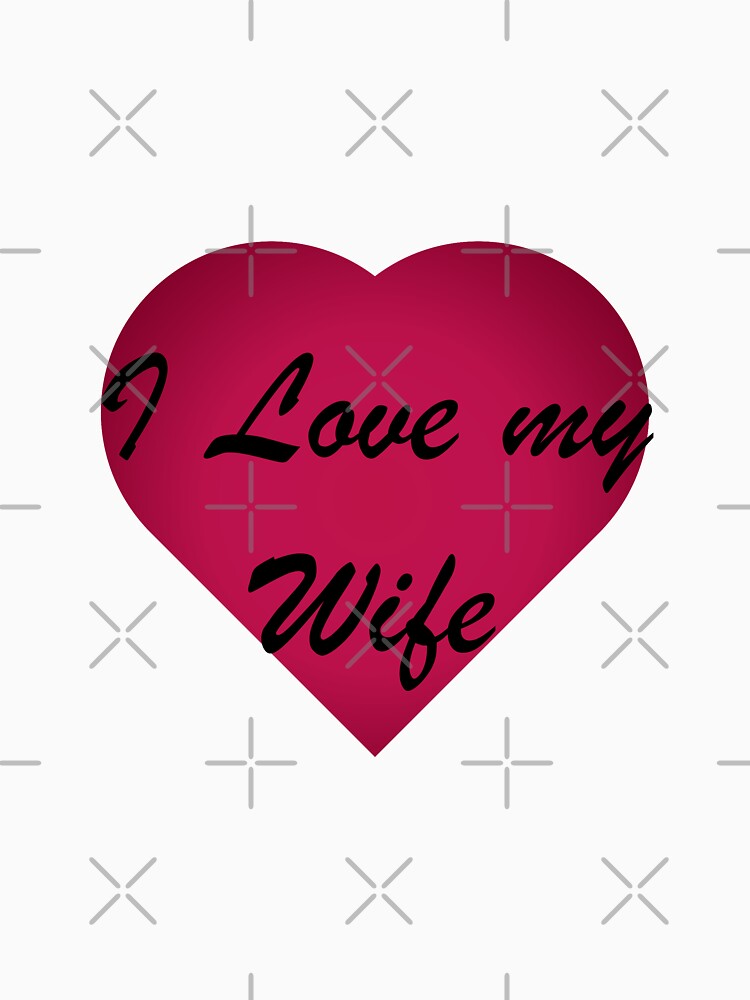 I love my Wife stickers by glitchman2