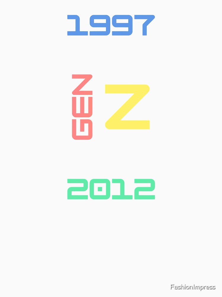 GEN Z 1997 - 2012 by FashionImpress