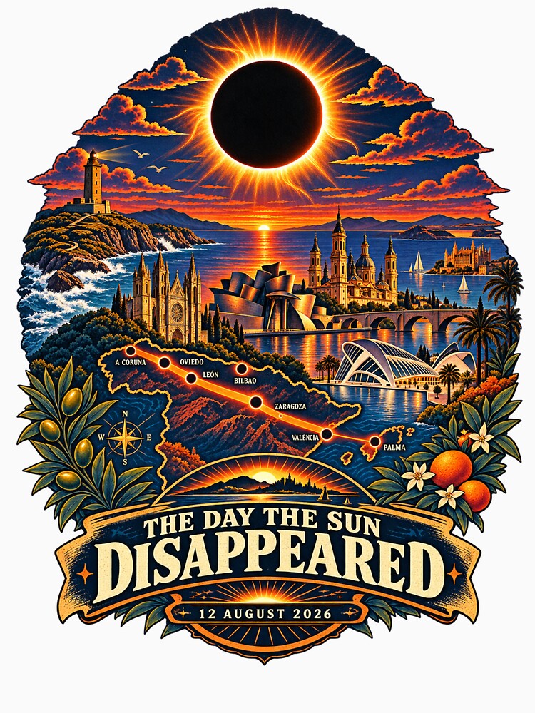 The Day the Sun Disappeared – Spain Total Solar Eclipse 2026 by ChicClicker