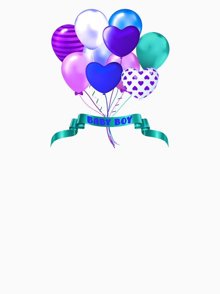 Baby Boy Balloon Bundle (Incl. Maternity & Baby Wear) by PawsitiveMum