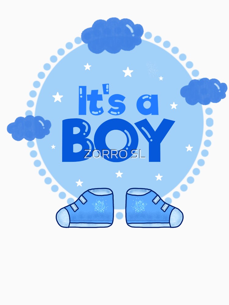 It's a Boy!  Baby Announcement Aesthetic by ZORRO SL