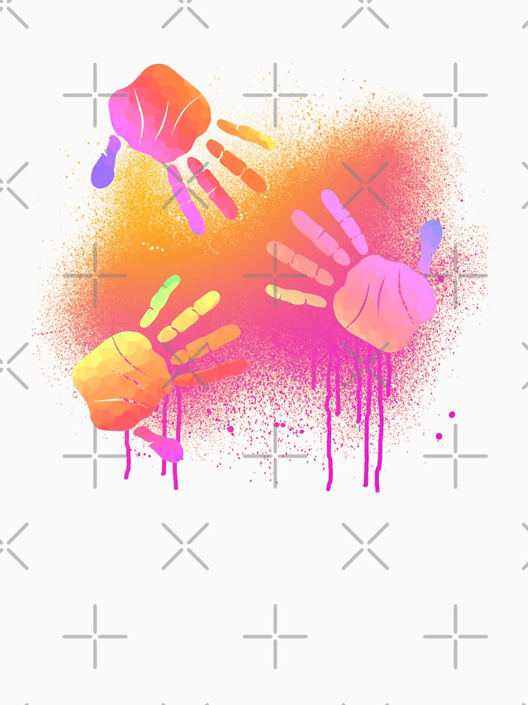 Happy Holi Hindu Spring Festival by Sartoris Art