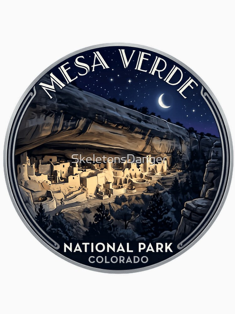 Mesa Verde National Park Colorado Historic Cliff Dwellings by SkeletonsDanger