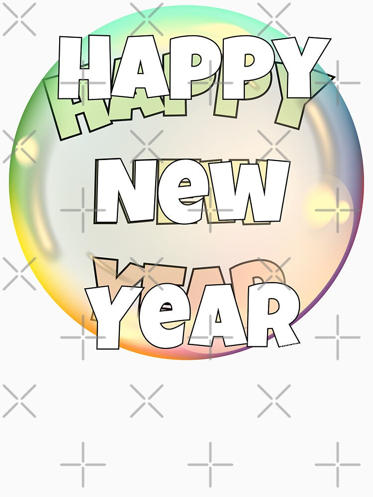 Happy New Year Bubble by theflandonian