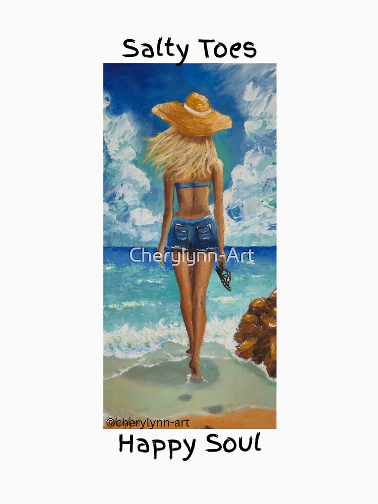 Salty Toes Happy Soul by Cherylynn-Art
