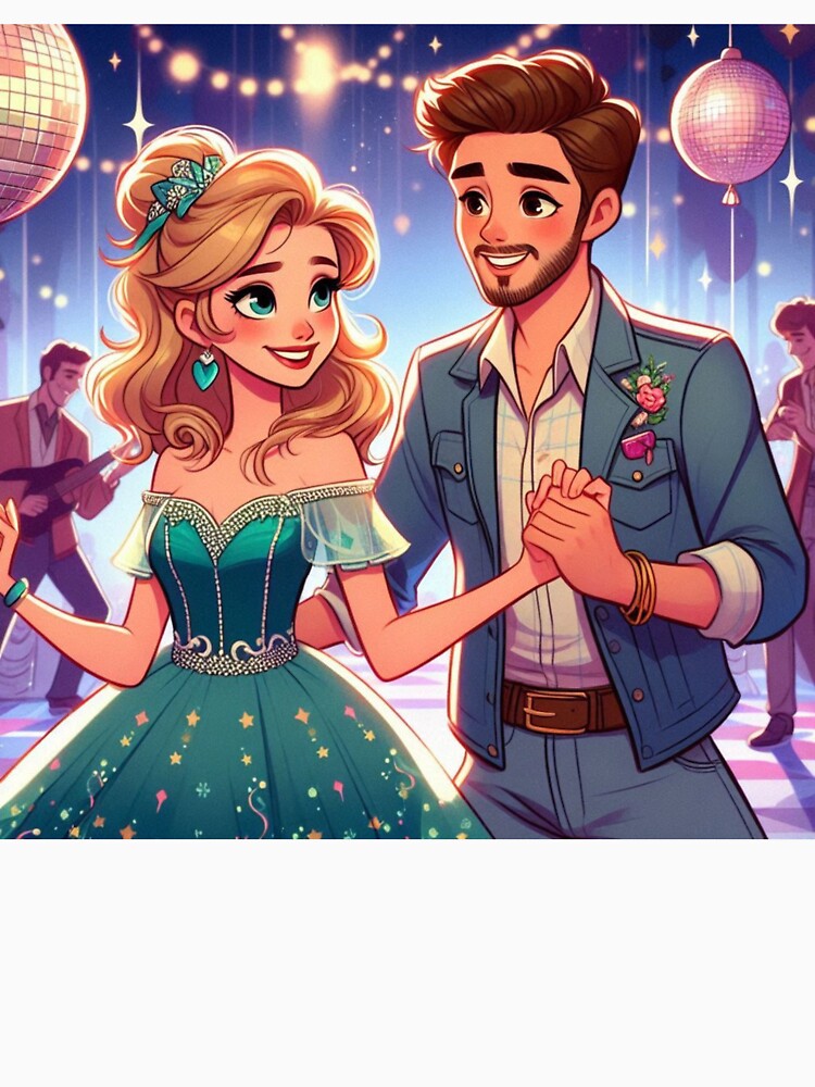 Party Dancing Couple by Mywaymylife