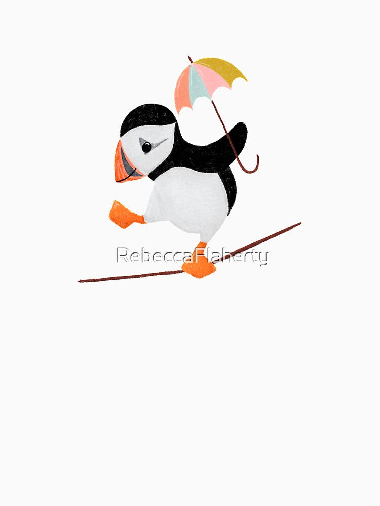 High Wire Puffin by RebeccaFlaherty