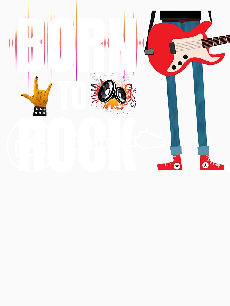 Born To Rock Music by ThaphadaArtGall