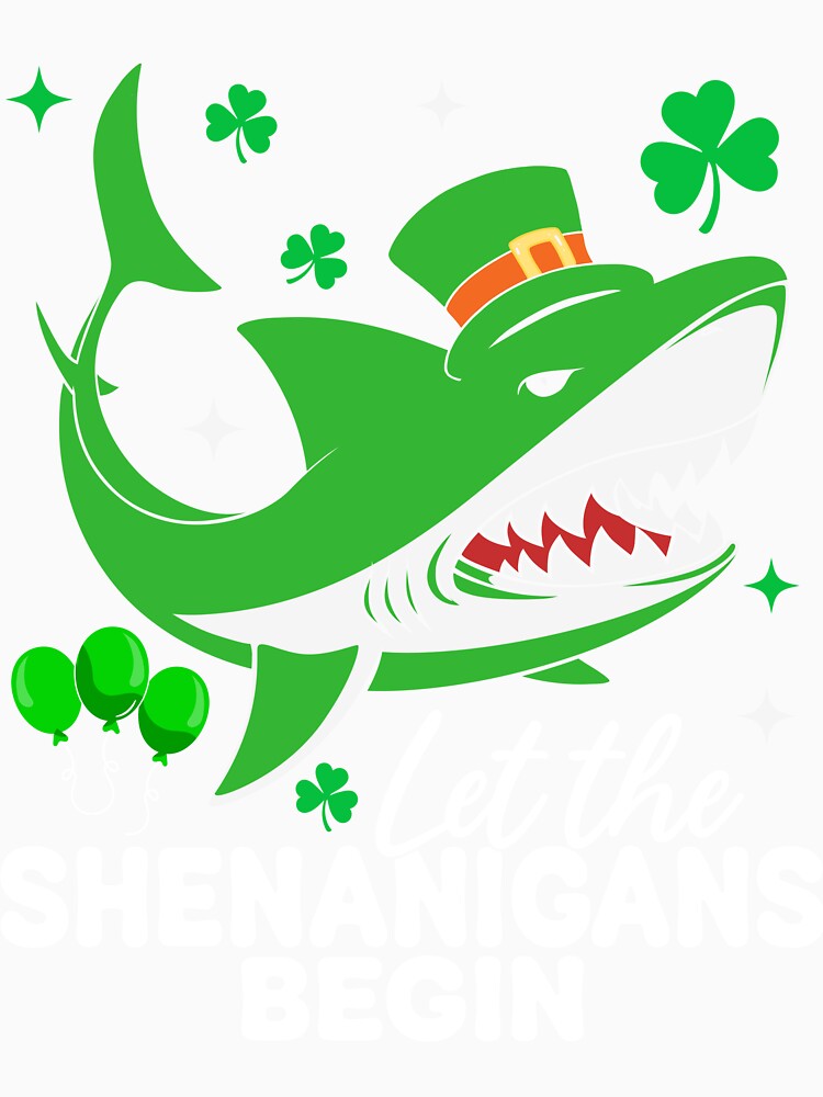 Let The Shenanigans Begin St Patricks Day Kids by KroghDs