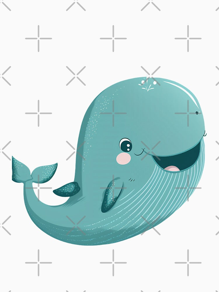 Baby Whale vector illustration #2 by ArtShanth