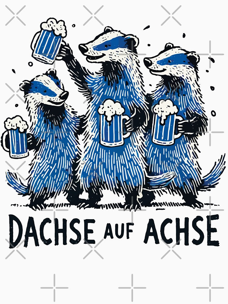 Badgers On the Move Party Crew Fun by LuminOrb