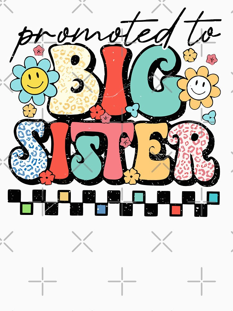 Promoted to Big Sister Shirt | Big Sister Shirt, Big Sis Shirt, Pregnancy Reveal Shirt, Sister Shirt, Baby Reveal by pugshowsfashion