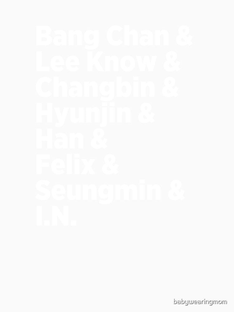 Stray Kids Names - Kpop Idol Music by babywearingmom
