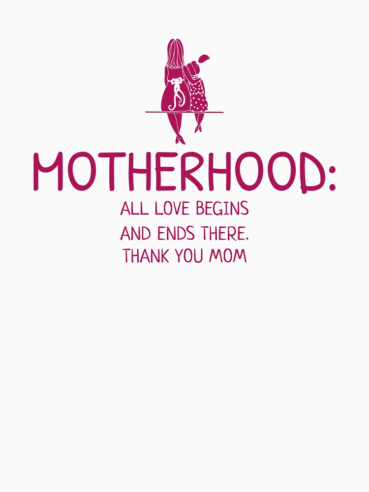 Mother’s Day Motherhood Gift for Mom by CKCMtees