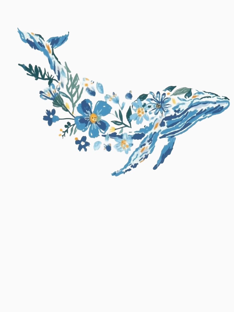 Floral whale by DeepyWorks
