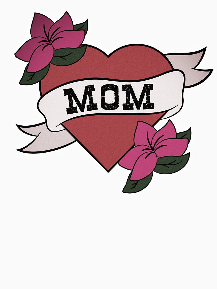 Mom Heart Tattoo Design by DOLCEINDIGO