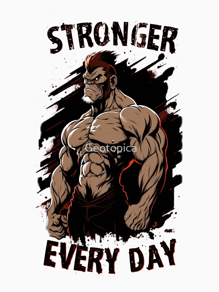 Gym Ape motivation by Geotopica